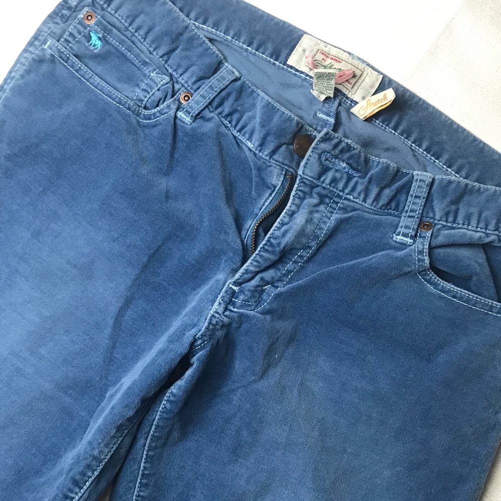 Abercrombie & Fitch Blue Boot Cut Pants